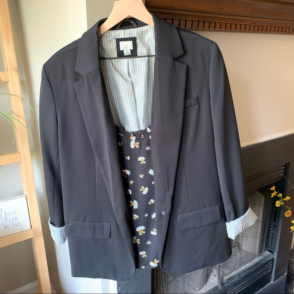 Floral LOFT sleeveless blouse, Size L - Picture 3 of 7